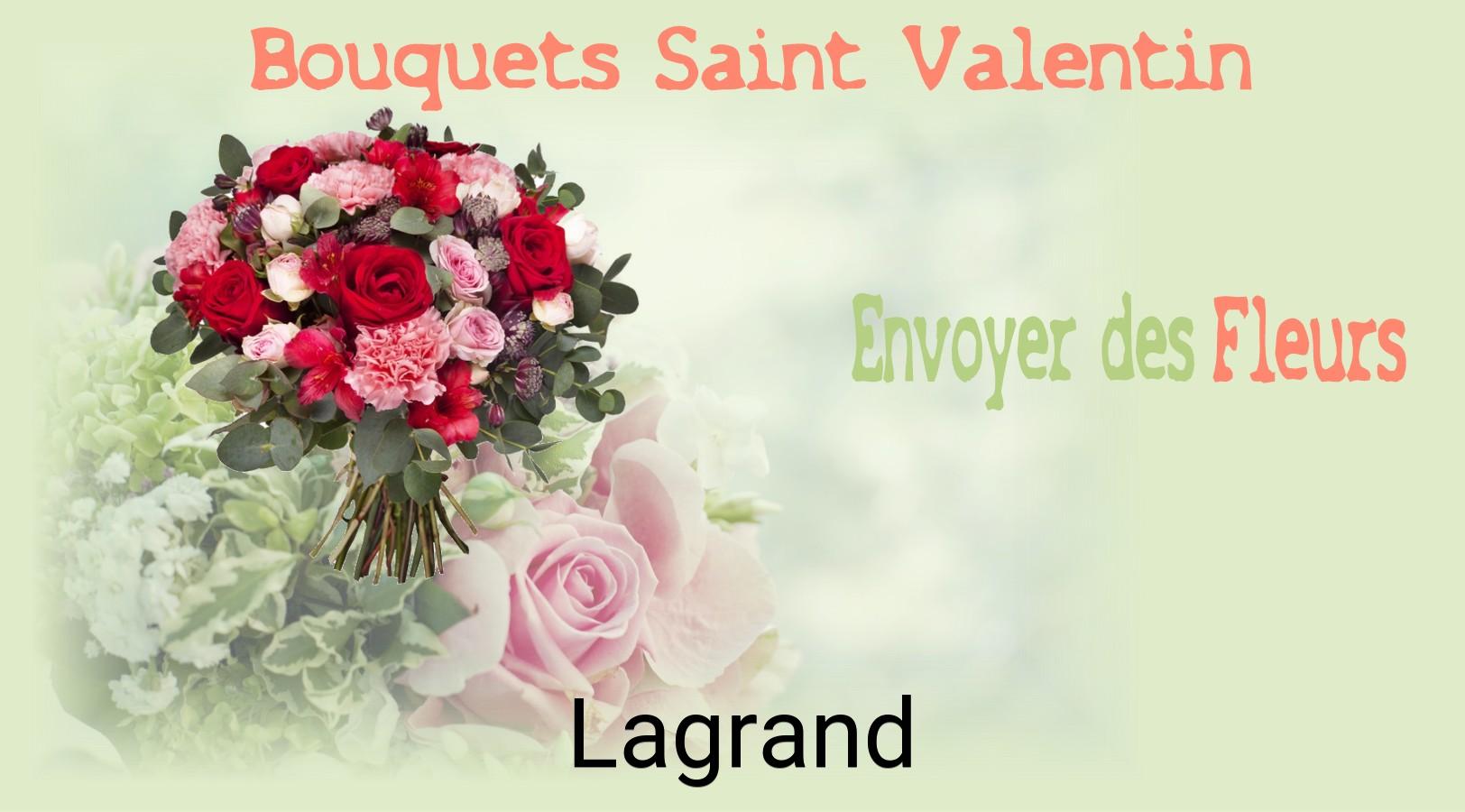 Roses de Saint-Valentin livrées à Lagrand